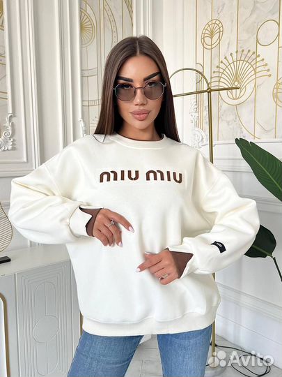 Стильные Свитшоты MIU MIU несколько цветов