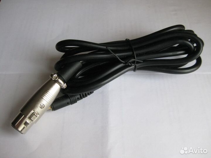 Кабель аудио XLR - jack 3,5