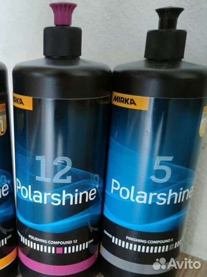 Полировальные пасты Mirka Polarshine