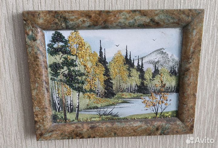 Картина из натурального камня