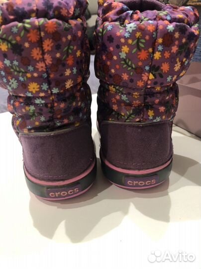 Сапоги crocs c7