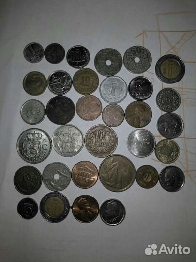 Монеты иностранные