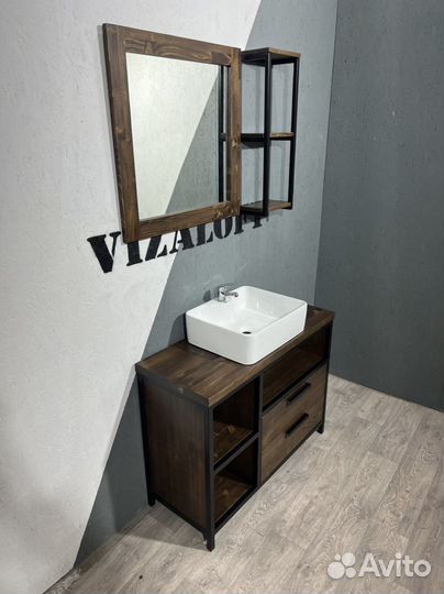Тумба с раковиной для ванной