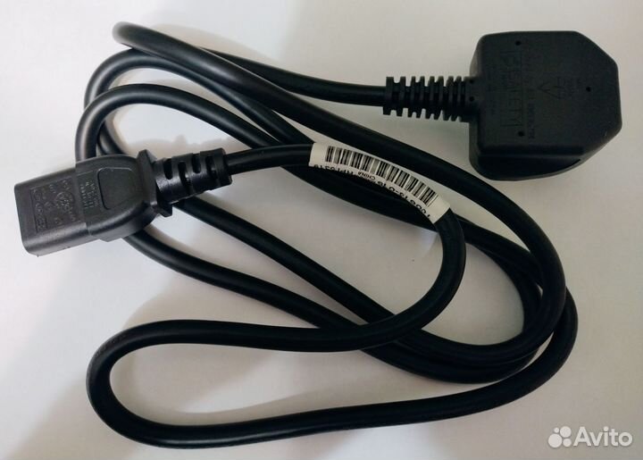 Кабель питания 10A 250V + Переходник