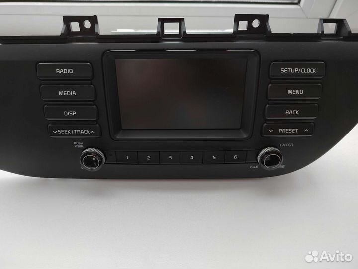 Магнитола штатная kia rio 4