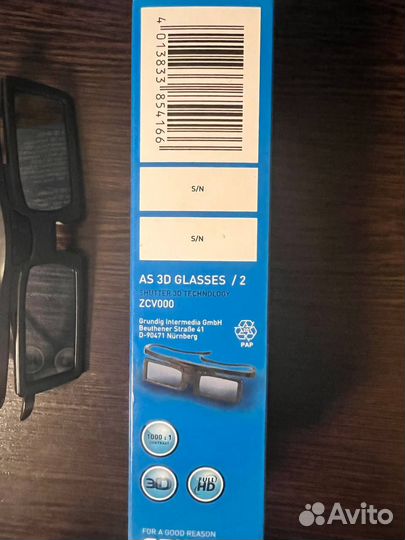 3D очки Grundig AS 3D Glasses 2