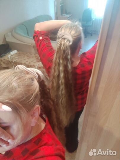 Хвост шиньон