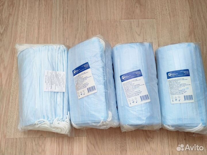 Маска одноразовая медицинская