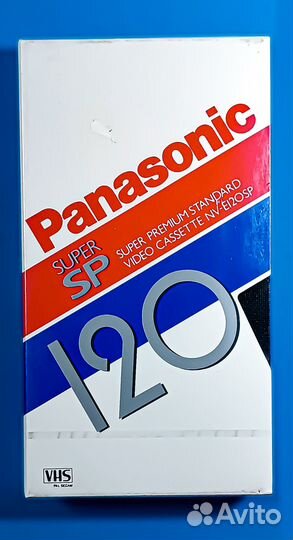 Видеокассета Panasonic vнs Super SP NV-Е120SP