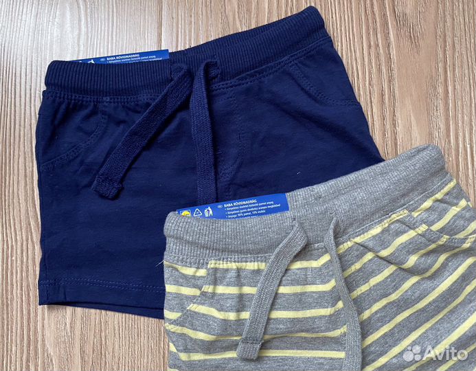 Шорты 2 шт новые для мальчиков