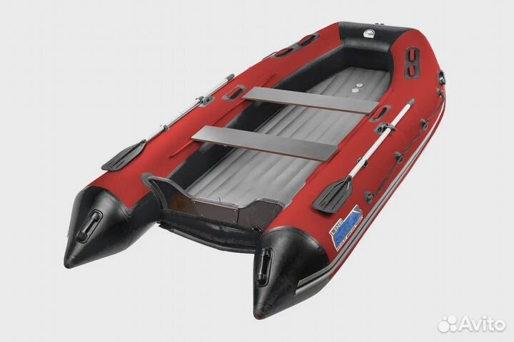 Лодка пвх Stormline Classic Air 360 красно-черная