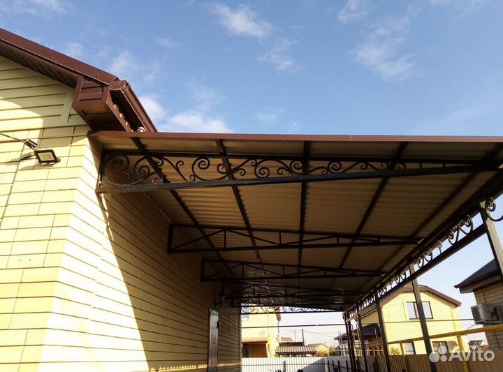 Заборы, Навесы, калитки, ворота, кровля