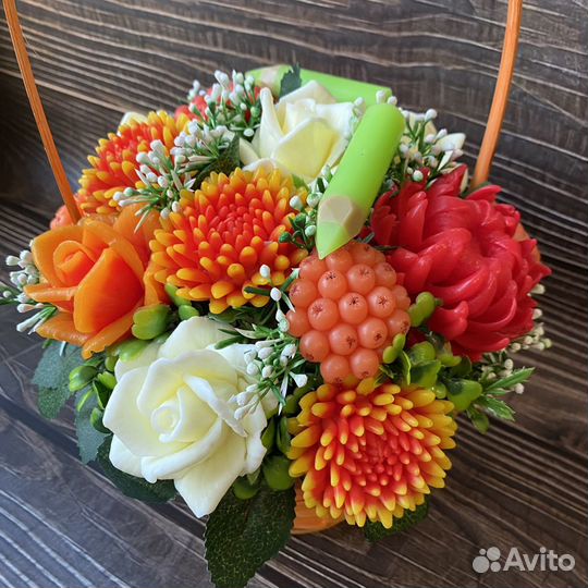 Букет из мыла