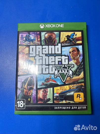 Игра для приставки xbox one гта 5