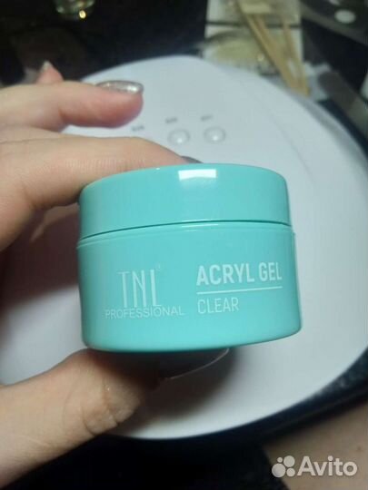 Акрил гель для наращивания ногтей tnl