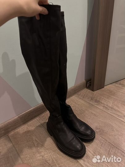 Ботфорты zara