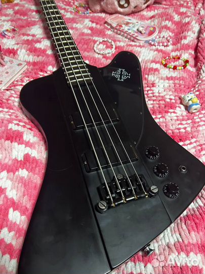 Epiphone Goth Thunderbird IV Bass Pitch Black