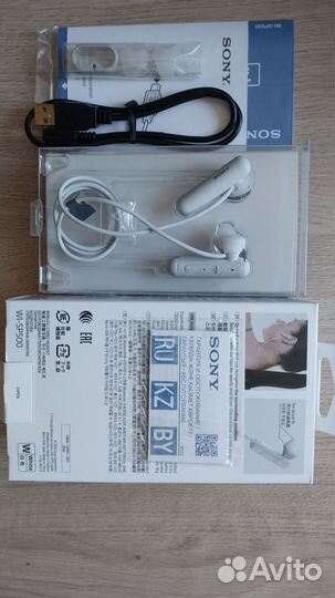 Беспроводные наушники sony WI-SP500