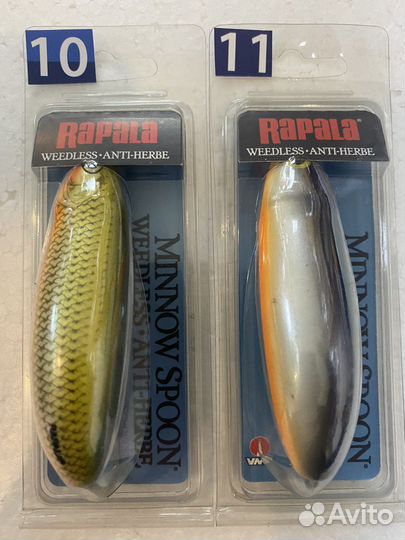 Блесна-незацепляйка Rapala Minnow Spoon RMS08