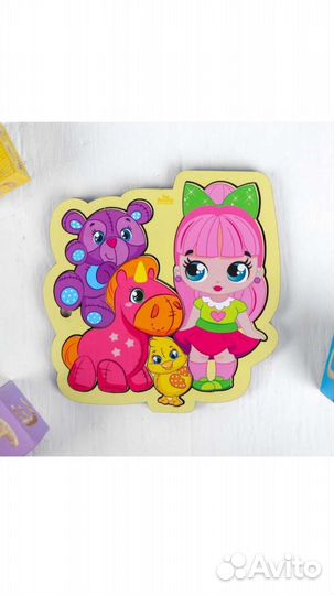 Головоломка деревянная с 2 лет