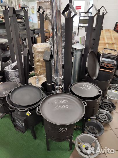 Печь под казан 370х2 мм