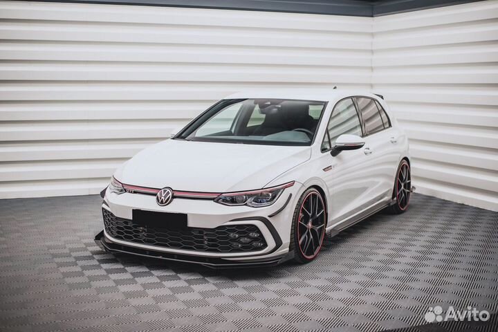 Golf 8 2019 -2024 передний бампер GTI стиль