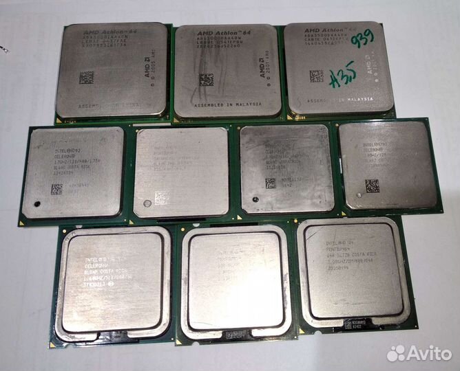 Процессоры разные сокеты