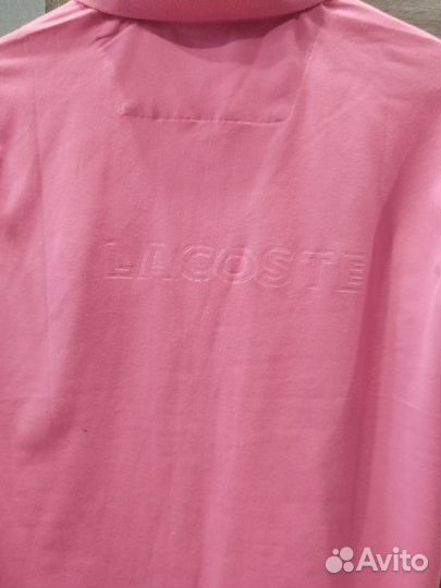 Поло lacoste розовое