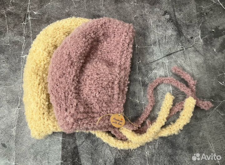 Чепчик букле женский