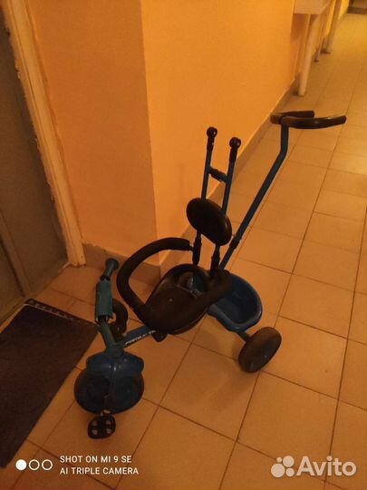 Детский велосипед бу, трех колесный