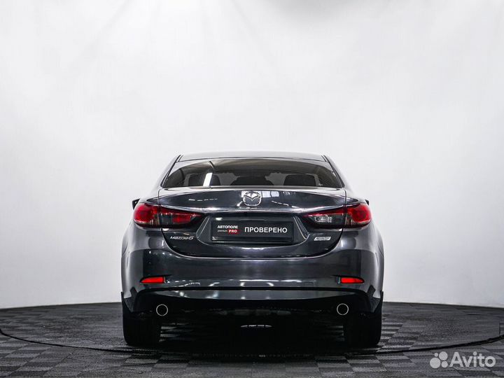 Mazda 6 2.5 AT, 2016, 153 000 км