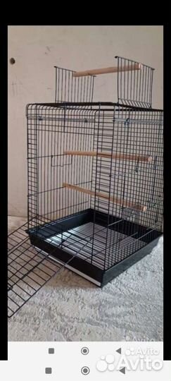Клетка новая для среднего или крупного попугая