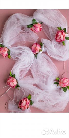 Свадебные аксессуары на машину