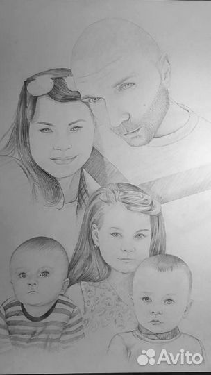 Портрет на заказ по фото