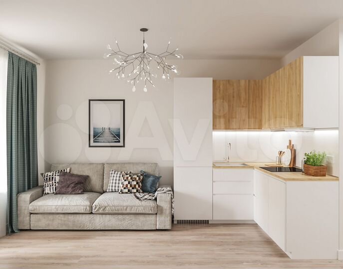 1-к. квартира, 47,7 м², 3/22 эт.