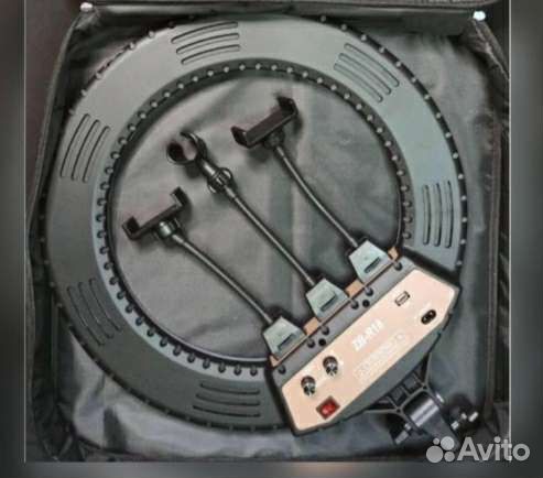 Кольцевая профессиональная лампа 45 см