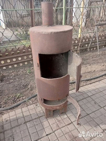 Печь буржуйка для гаража