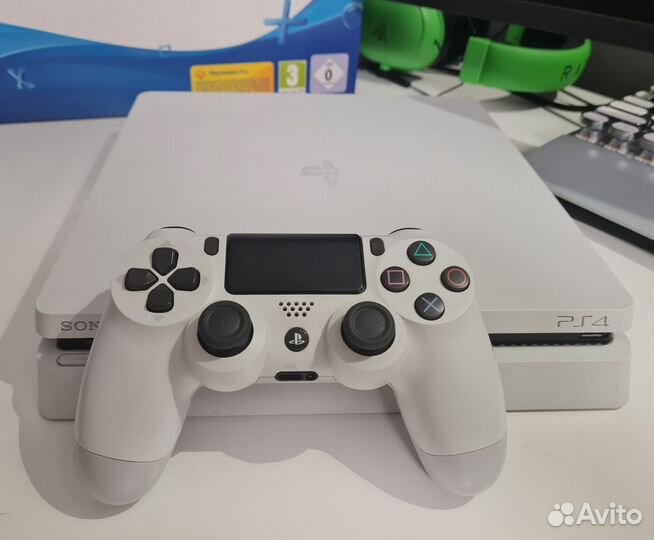 Sony PS4 Slim 500gb Glacier White