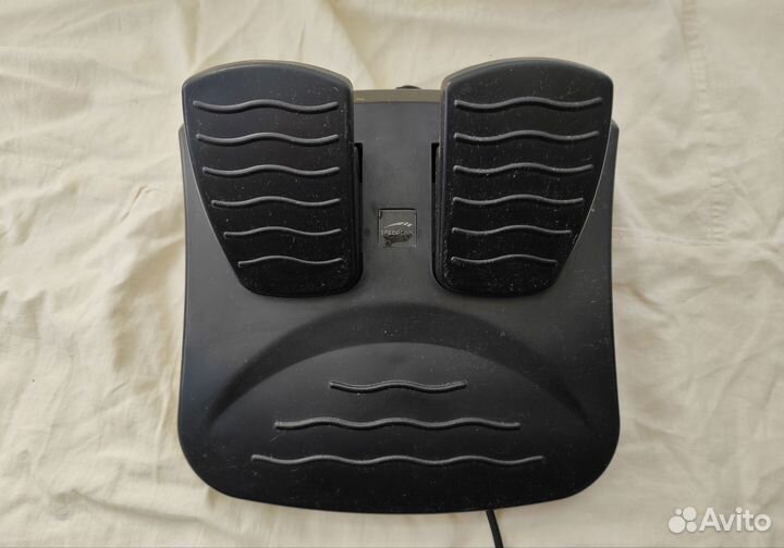 Игровой руль с педалями speedlink darkfire