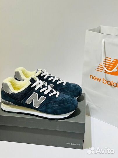 Кроссовки New Balance 574 зимние