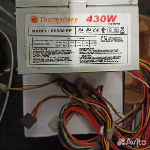 Схема блока питания thermaltake 430 w