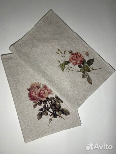 Кухонные полотенца лен