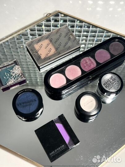 Тени для век разные пакетом (можно поотдельности)