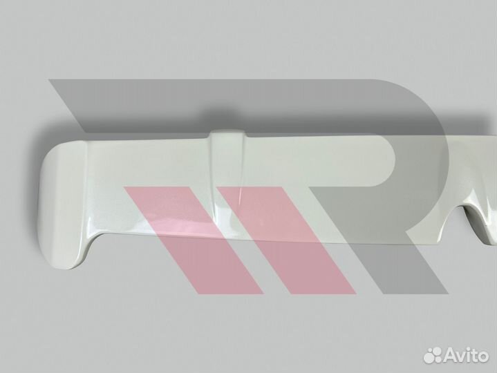 Спойлер Наверх Nissan Note 12 Белый