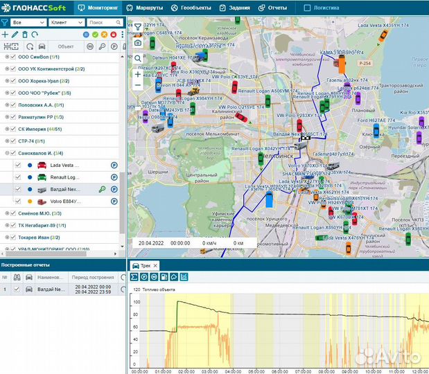 GPS-глонасс трекер с микрофоном