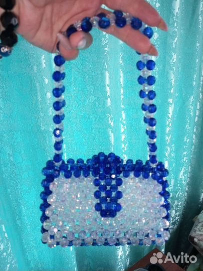 Сумка из бусин