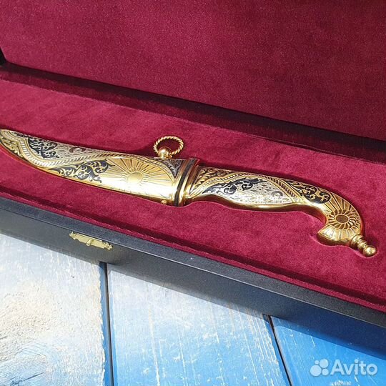 Нож сувенирный ручной работы, Златоуст