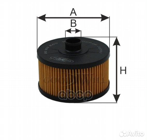 Вставка фильтра масляного OG167ECO Goodwill