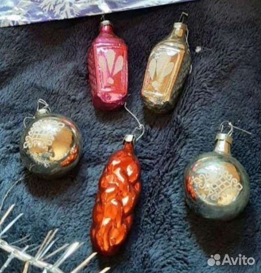 Елочные игрушки СССР