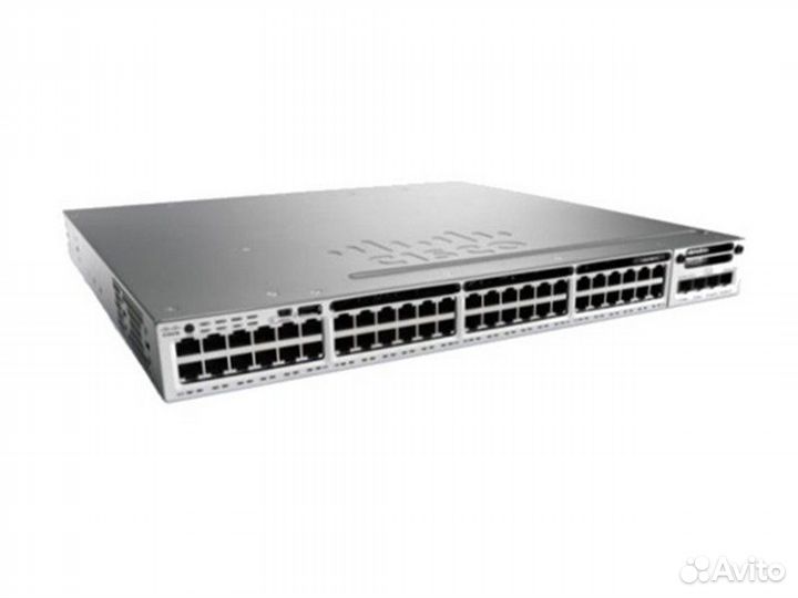 Коммутатор (свич) Cisco WS-C3850-48F-E